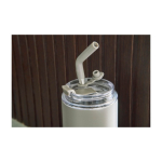 Bouteille en acier inoxydable avec double type de bouchon 500ml