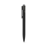 Stylo en aluminium recyclé avec clip innovant et encre bleue couleur noir deuxième vue