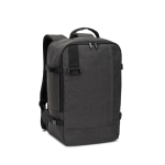 Sac à dos en polyester recyclé aux dimensions pour avion 14” couleur gris foncé