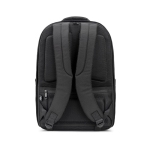 Sac à dos anti-vol en sergé avec revêtement hydrofuge et PC 17” couleur noir deuxième vue