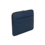 Housse pour ordinateur portable en polyester recyclé haute densité 14” couleur bleu