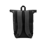 Sac à dos roll-top de voyage en polyester recyclé imperméable 14” couleur bleu roi deuxième vue