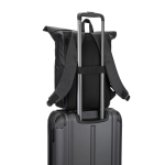 Sac à dos roll-top de voyage en polyester recyclé imperméable 14” couleur bleu roi cinquième vue