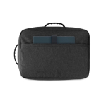 Sac à dos compact en polyester recyclé avec poignée trolley 15,6” couleur gris foncé Septième vue