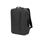 Sac à dos compact en polyester recyclé avec poignée trolley 15,6” couleur gris foncé