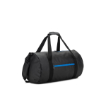 Sac de sport en polyester recyclé 600D avec compartiment à chaussures couleur bleu roi