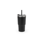 Verre en acier recyclé à double paroi avec finition mate 600 ml couleur noir