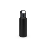 Bouteille thermos en acier recyclé avec isolation sous vide 590 ml couleur noir