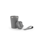 Gobelet de voyage en acier recyclé avec isolation sous vide 460 ml couleur gris sixième vue
