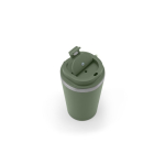 Gobelet de voyage en acier recyclé avec isolation sous vide 460 ml couleur vert militaire cinquième vue