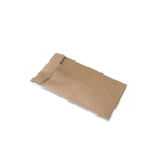Porte-clés rectangulaire en métal et PET recyclé avec anneau pratique couleur gris foncé avec boîte