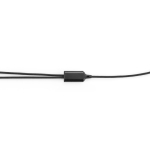 Câble USB 6-en-1 ultra-rapide en aluminium et PET recyclé polyvalent couleur noir première vue