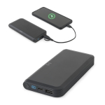 Batterie externe écologique avec charge 15 W style premium 10000 mAh diverses couleurs