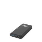 Batterie externe écologique avec charge 15 W style premium 10000 mAh avec zone d'impression