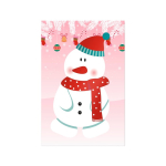 Ensemble de Noël avec six feuilles à colorier et autocollants inclus couleur blanc troisième vue