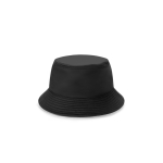 Chapeau Panama en polyester recyclé rPET, déperlant couleur noir première vue