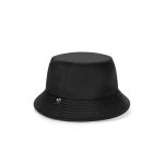 Chapeau Panama en polyester recyclé rPET, déperlant couleur noir