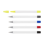 Set d’écriture avec 3 stylos, 1 portemine et 1 marqueur fluorescent deuxième vue