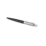 Stylo en acier inoxydable Parker Jotter Core, encre bleue couleur noir troisième vue