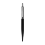 Stylo en acier inoxydable Parker Jotter Core, encre bleue couleur noir quatrième vue
