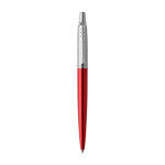 Stylo en acier inoxydable Parker Jotter Core, encre bleue couleur rouge première vue