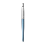 Stylo en acier inoxydable Parker Jotter Core, encre bleue couleur bleu ciel première vue