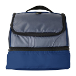 Sac isotherme en polyester avec glacière dans la partie inférieure couleur bleu ultramarine première vue
