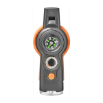 Kit de survie complet avec 6 fonctions différentes couleur orange deuxième vue