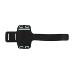Bracelet sportif porte-téléphone réfléchissant avec fermeture velcro quatrième vue
