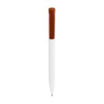 Stylo Stilolinea S45 en plastique avec bouton poussoir et encre bleue couleur bordeaux première vue