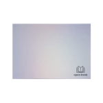 Boîte en carton auto-assemblable pour cadeaux à fermeture magnétique couleur argenté troisième vue