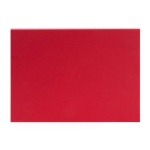 Élégante boîte cadeau rigide en carton avec fermeture magnétique couleur rouge troisième vue