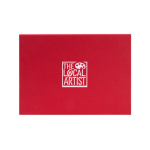 Élégante boîte cadeau rigide en carton avec fermeture magnétique couleur rouge quatrième vue