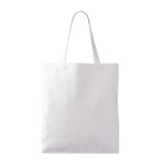 Sac en polyester doux spécial sublimation 280 g/m2 couleur blanc première vue