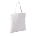 Sac en polyester doux spécial sublimation 280 g/m2 couleur blanc deuxième vue