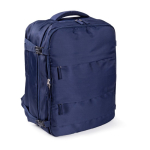 Sac à dos en polyester pour ordinateur portable, pour le voyage 15'' couleur bleu marine deuxième vue