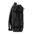Sac à dos en polyester pour ordinateur, idéal pour voyages 16'' couleur noir troisième vue