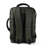 Sac à dos en polyester pour ordinateur, idéal pour voyages 16'' couleur vert troisième vue