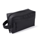Trousse en cuir synthétique avec poignée latérale 500 g/m2 couleur noir deuxième vue