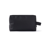 Trousse en cuir synthétique avec poignée latérale 500 g/m2 couleur noir troisième vue