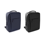 Sac à dos de travail pour ordinateur portable en cuir synthétique 15'' couleur noir cinquième vue