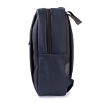 Sac à dos de travail pour ordinateur portable en cuir synthétique 15'' couleur bleu marine sixième vue