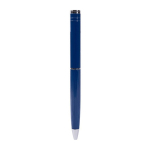 Stylo élégant à mécanisme rotatif à encre bleue couleur bleu quatrième vue