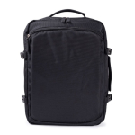 Sac à dos de voyage compatible trolley et ordinateur portable 15'' couleur noir première vue