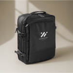 Sac à dos de voyage compatible trolley et ordinateur portable 15'' couleur noir sixième vue