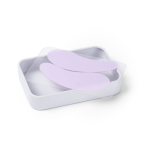 Set réutilisable de patchs pour yeux en silicone dans boîte couleur blanc première vue