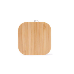 Set de câbles multi-connecteurs dans boîte de transport en bambou couleur bois troisième vue