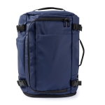 Sac à dos en polyester pour ordinateur, compatible trolley 15'' couleur bleu première vue