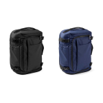 Sac à dos en polyester pour ordinateur, compatible trolley 15'' couleur bleu cinquième vue