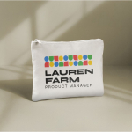 Trousse de toilette en polyester avec toucher velours, 280 g/m² couleur blanc vue détail 3